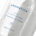 Тонер для лица с алоэ – Aromatica Aloe hy-ﬀective toner 5% Hyaluronic sol. + 2% PHA