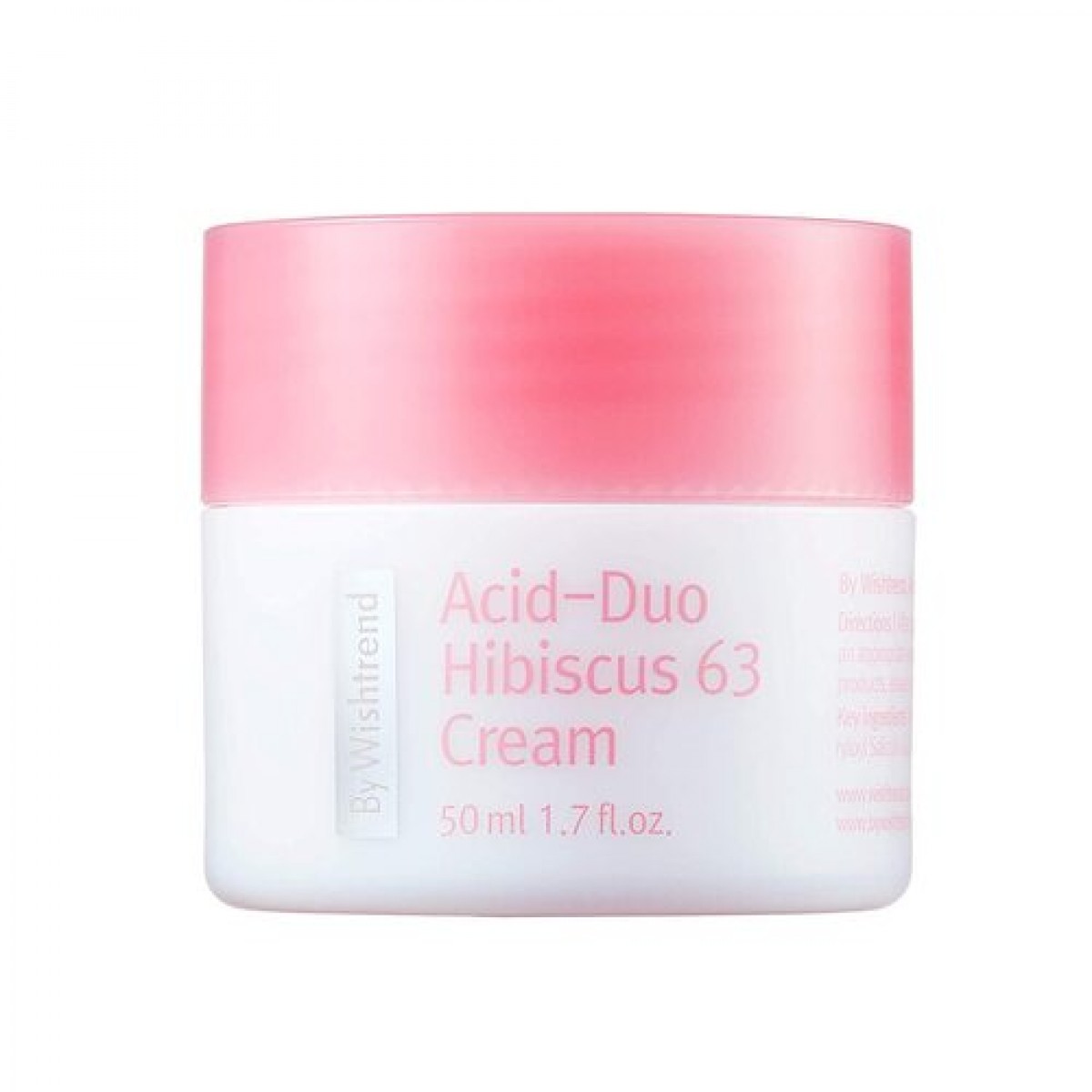 Крем для лица антиоксидантный с LHA-кислотой - By Wishtrend Acid-duo hibiscus 63 cream