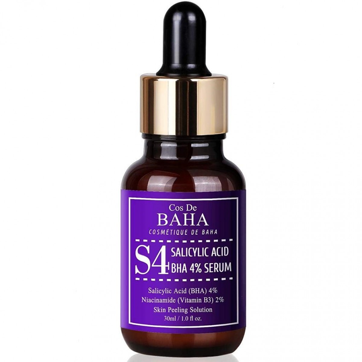 Сыворотка для жирной кожи с салициловой кислотой - Cos De BAHA Salicylic acid 4% serum