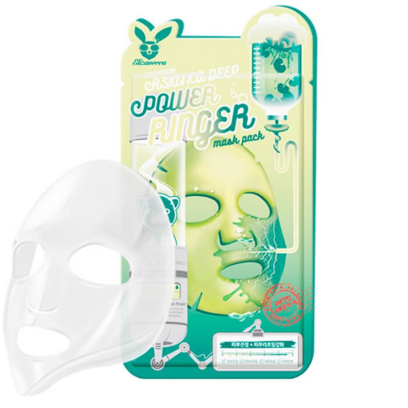Тканевая маска с экстрактом центеллы азиатской Elizavecca Centella Asiatica Deep Power Ringer Mask Pack 