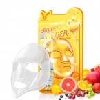 Тканевая маска с витаминным комплексом Elizavecca Vita Deep Power Ringer Mask Pack 